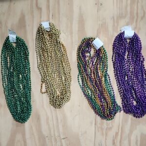 Colorful Beaded Necklaces Set